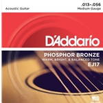 D'Addario Phosphor Bronze Acoustic Guitar Strings Light
