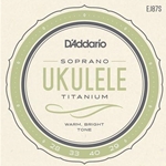 D'Addario Titanium Ukulele Strings Soprano