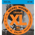D'Addario Nickel Wound Electric Guitar Strings Regular Light