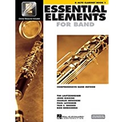 Essential Elements 2000 Alto Clarinet Book 1 w/CD-ROM