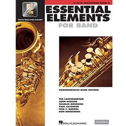 Essential Elements 2000 Alto Sax Book 2 w/CD