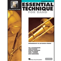Essential Technique 2000 Trombone Book 3 w/CD