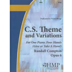 C.S. Theme And Variations Opus 6 (1 Piano 4 Hands)
