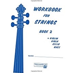 Workbook for Strings Book 2 Violin