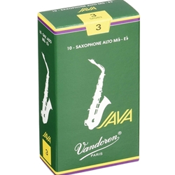 Vandoren Java Alto Saxophone Reeds Strength 3 Box of 10