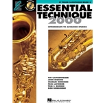 Essential Technique 2000 Tenor Sax Book 3 w/CD