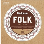 D'Addario Folk Nylon Guitar Strings