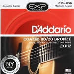 D'Addario Coated 80/20 Bronze Acoustic Guitar Strings Medium