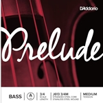 D'Addario Prelude Bass A String, 3/4 Scale, Medium Tension