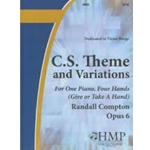 C.S. Theme And Variations Opus 6 (1 Piano 4 Hands)