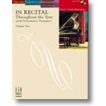 In Recital® Throughout the Year (with Performance Strategies) Volume Two, Book 1 Piano