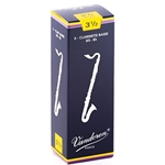 Vandoren Traditional Bass Clarinet Reeds Strength 3.5 Box of 5