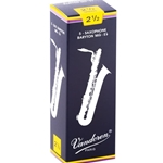 Vandoren Baritone Saxophone Reeds Strength 2.5 Box of 5