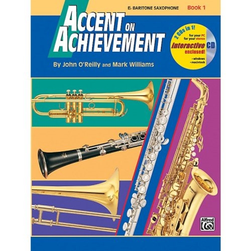 Welch Music Store Accent on Achievement Book 1 Eflat Baritone Saxophone