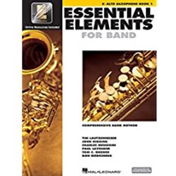 Essential Elements 2000 Alto Sax Book 1 w/CD