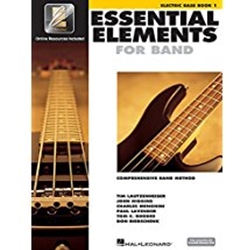 Essential Elements 2000 Electric Bass Book 1 w/CD-ROM