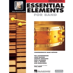 Essential Elements 2000 Percussion Book 2 w/CD