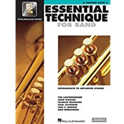 Essential Technique 2000 Trumpet Book 3 w/CD-ROM