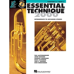 Essential Technique 2000 Baritone T.C. Book 3 w/CD
