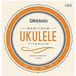 D'Addario Titanium Ukulele Strings Baritone