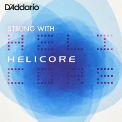 D'Addario Helicore Violin D String, 4/4 Scale, Medium Tension