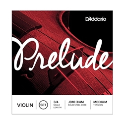 D'Addario Prelude Violin G String, 3/4 Scale, Medium Tension