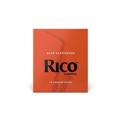 Rico Alto Sax Reeds, Box of 10 Strength 2
