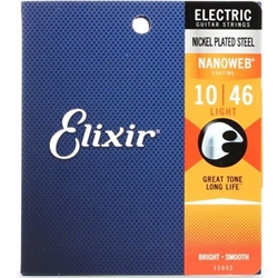Elixir Nanoweb Electric Guitar Strings Light