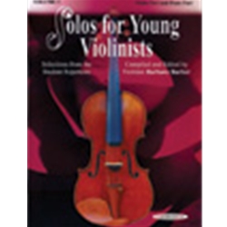 Solos for Young Violinists Violin Part and Piano Acc., Volume 3 [Violin]