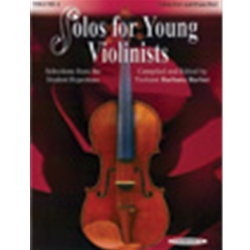 Solos for Young Violinists Violin Part and Piano Acc., Volume 4 [Violin]