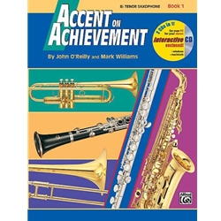 Accent on Achievement Book 1 B-flat Tenor Saxophone