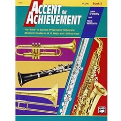 Accent on Achievement Book 3 Flute