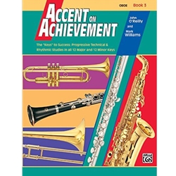 Accent on Achievement Book 3 Oboe