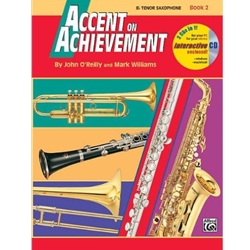 Accent on Achievement Book 2 B-flat Tenor Saxophone