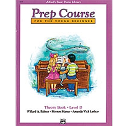 Alfred  Prep Course, Theory Book Level D