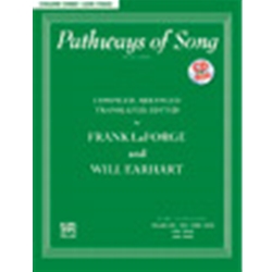 Pathways of Song, Volume 3 [Voice] Low Voice