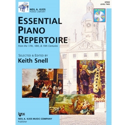 ESSENTIAL PIANO REPERTOIRE-LEVEL 2-BOOK&CD NAK PA LIB