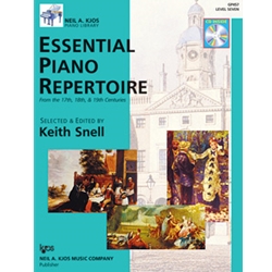 ESSENTIAL PIANO REPERTOIRE-LEVEL 7-BOOK&CD NAK PA LIB