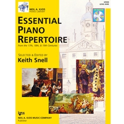 ESSENTIAL PIANO REPERTOIRE-LEVEL 9-BOOK&CD NAK PA LIB