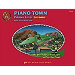 Piano Town Lesson Book - Primer PIANO TOWN