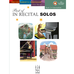 Best of In Recital Solos Book 5 [NFMC] Piano