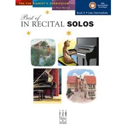 Best of In Recital Solos Book 6 Piano