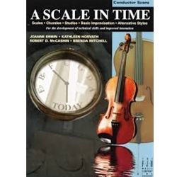 A Scale In Time Conductor Score Piano