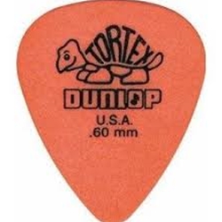 Dunlop Tortex Picks 0.60mm Orange
