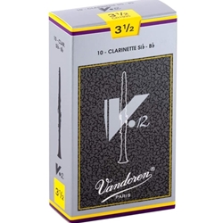 Vandoren V12 Bb Clarinet Reeds Strength 3.5 Box of 10