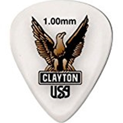 Clayton Acetal Standard Picks 12 Pack 1.0mm