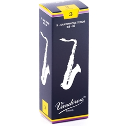 Vandoren Tenor Saxophone Reeds Strength 3 Box of 5